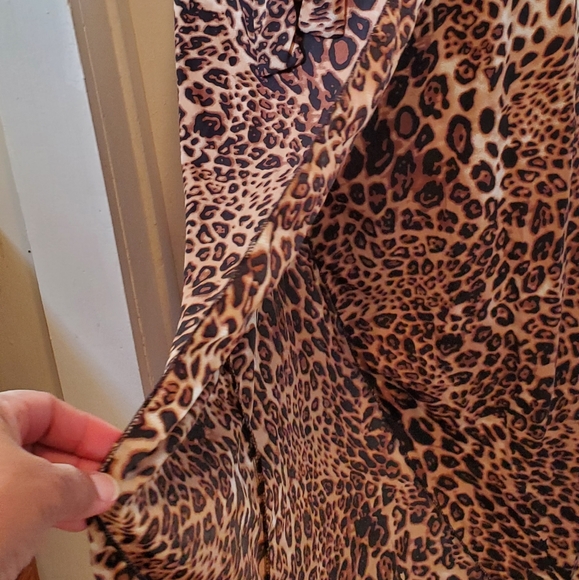 Kimono Leopard print wrap - Picture 4 of 9